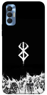Чохол на TECNO Spark 8P Berserk skeletons фото 1 з 1