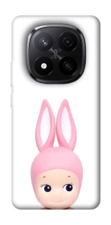 Чехол на Xiaomi Redmi Note 14 Pro+ 5G Minimal Bunny Peek фото 1 из 1