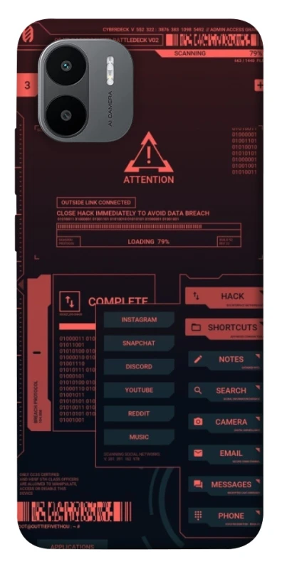 Чохол на Xiaomi Redmi A1+ / Poco C50 / A2+ Attention фото 1 з 1