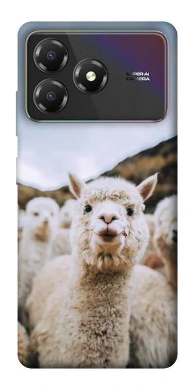 Чохол на ZTE Blade A36 Лама фото 1 з 1