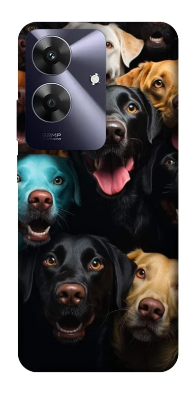 Чехол на Realme Note 60 Собаки фото 1 из 1