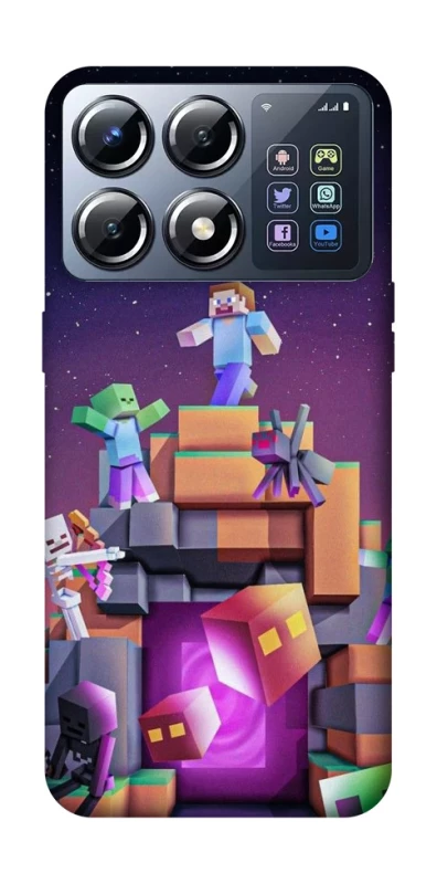 Чохол на Xiaomi POCO X8 Pro Minecraft aesthetics фото 1 з 1