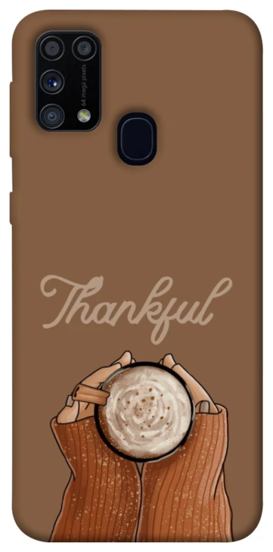 Чохол на Samsung Galaxy M31 Thankful coffee фото 1 з 1