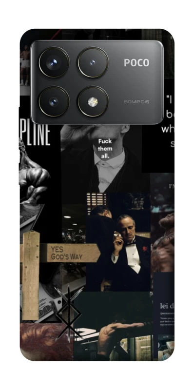 Чохол на Xiaomi Poco F6 Pro Men's style v2 фото 1 з 1