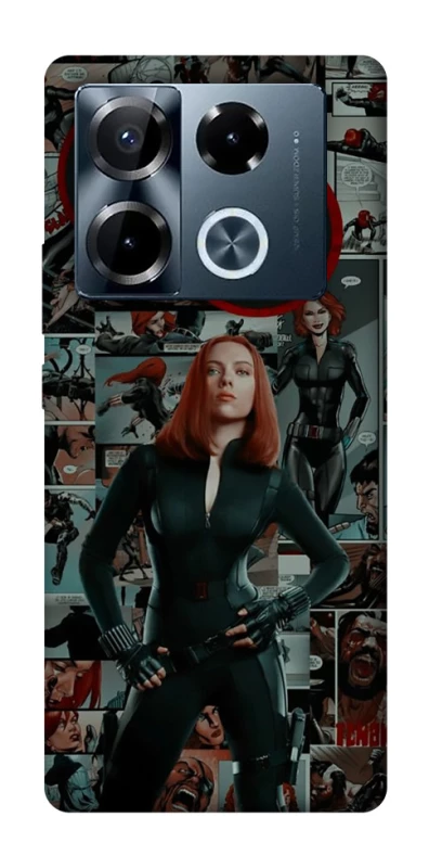 Чохол на Infinix Note 40 Pro 4G Black Widow фото 1 з 1