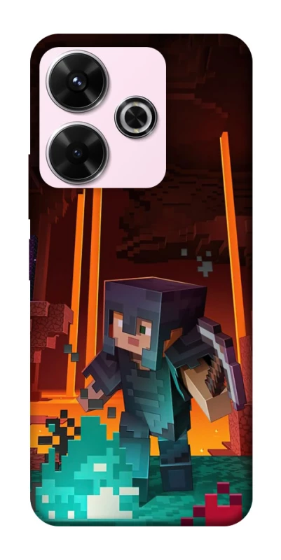 Чохол на Xiaomi Redmi 13 4G Minecraft game adventure фото 1 з 1