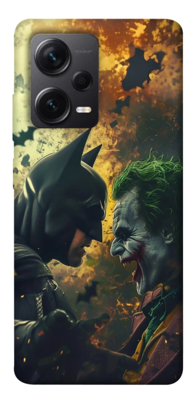 Чехол на Xiaomi Redmi Note 12 Pro 5G Batman and the Joker фото 1 из 1