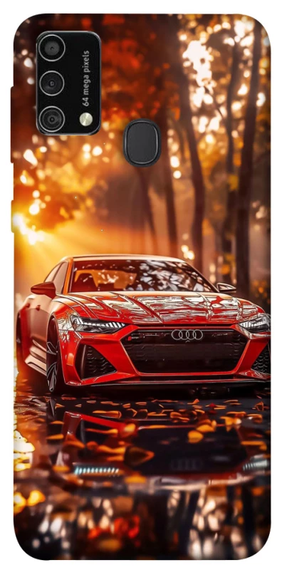 Чехол на Samsung Galaxy M21s Audi at sunset фото 1 из 1