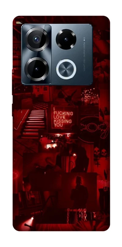 Чохол на Infinix Note 40 Pro 4G Love collage ver.5 фото 1 з 1