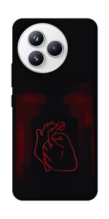 Чехол на Xiaomi Civi 5 Pro Красное сердце фото 1 из 1