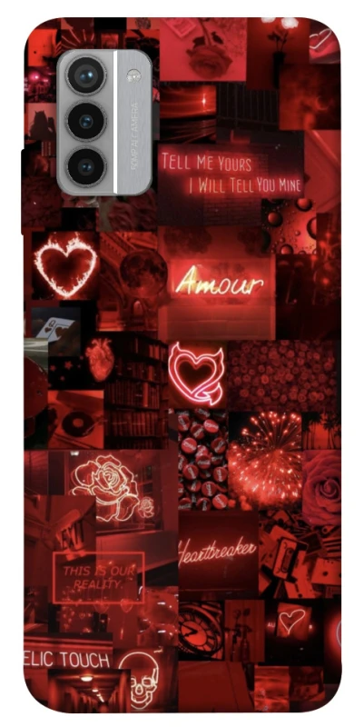 Чохол на Nokia G42 Love collage ver.6 фото 1 з 1