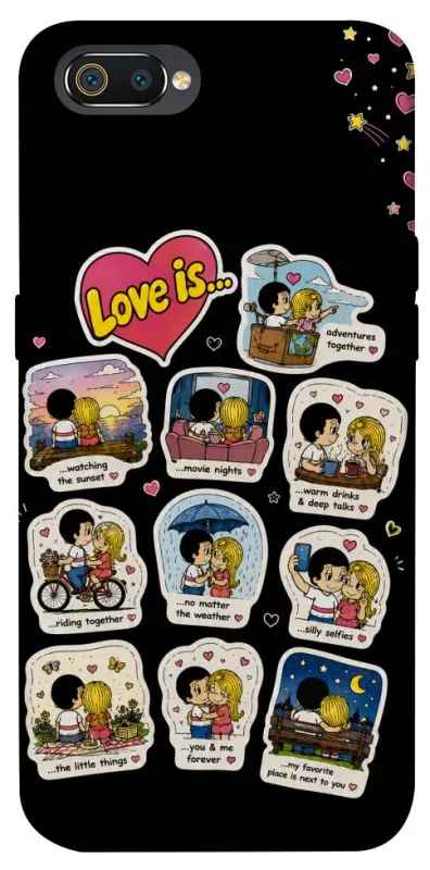 Чехол на Realme C2 Love is ver.4 фото 1 из 1