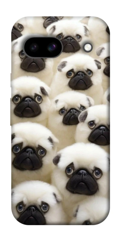 Чехол на Google Pixel 8a Doggy Pug Love фото 1 из 1