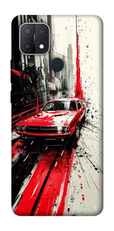 Чохол на Oppo A15s / A15 Painted Mustang фото 1 з 1
