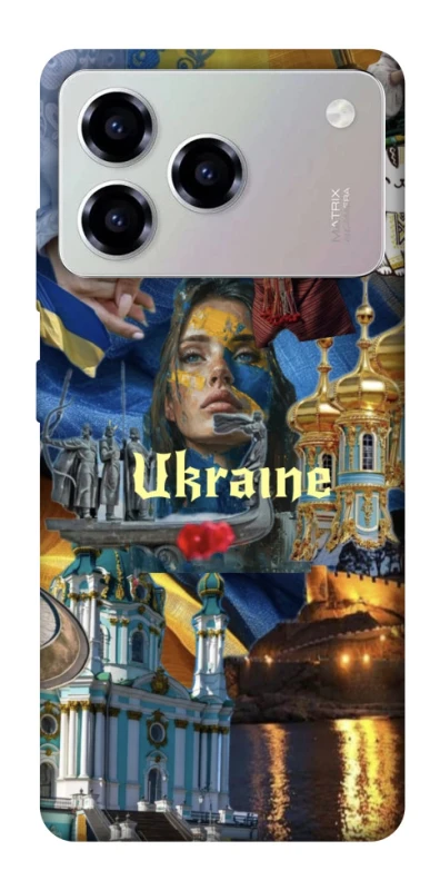 Чохол на ZTE Blade A76 Ukraine style ver.3 фото 1 з 1