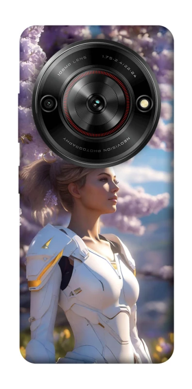 Чохол на ZTE Nubia Focus Cyber space girl ver.1 фото 1 з 1