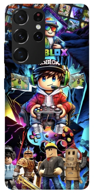 Чохол на Samsung Galaxy S21 Ultra Roblox collage ver.4 фото 1 з 1