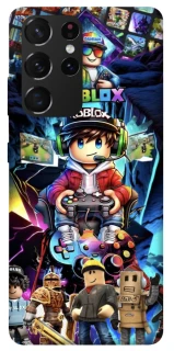 Чехол на Samsung Galaxy S21 Ultra Roblox collage ver.4 фото 1 из 1