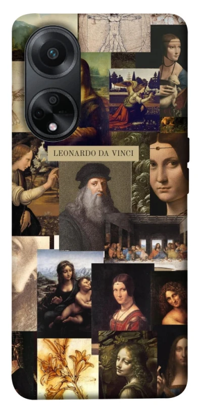 Чехол на Oppo A98 Leonardo da Vinci фото 1 из 1