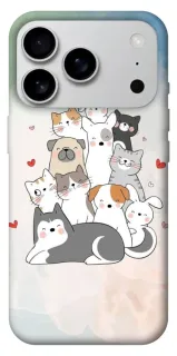 Чехол на Apple iPhone 18 Pro Max Funny Pets ver.2 фото 1 из 1
