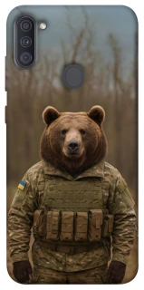 Чехол на Samsung Galaxy A11 Медведь защитник фото 1 из 1