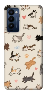 Чехол на TECNO Camon 18 Pro Cat style ver.2 фото 1 из 1