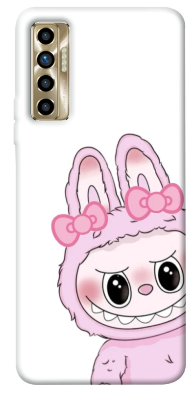 Чехол на TECNO Camon 17P Labubu White фото 1 из 1