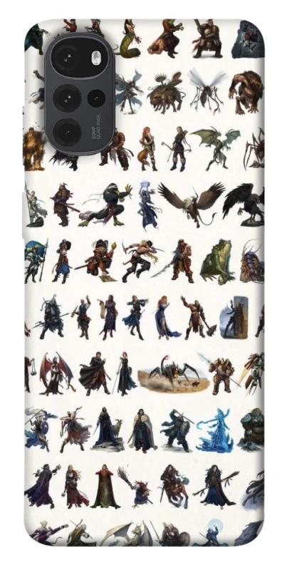 Чохол на Motorola Moto G22 Character Selection фото 1 з 1