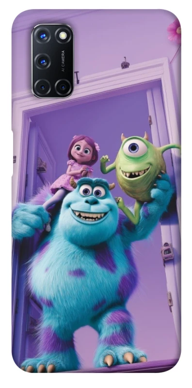 Чохол на Oppo A52 / A72 / A92 Monsters friends фото 1 з 1