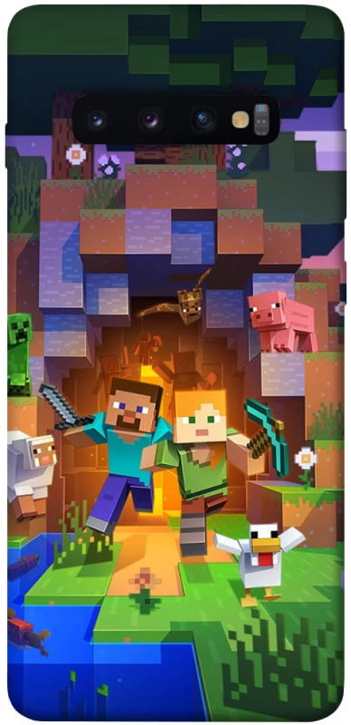 Чохол на Samsung Galaxy S10+ Minecraft game фото 1 з 1