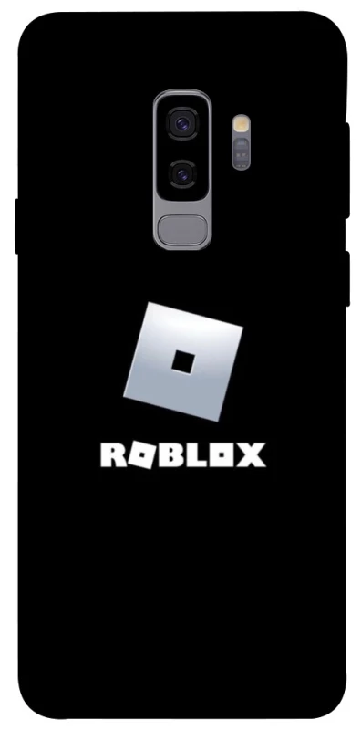 Чехол на Samsung Galaxy S9+ Roblox logo black фото 1 из 1