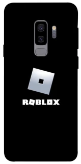 Чохол на Samsung Galaxy S9+ Roblox logo black фото 1 з 1