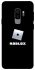 Чехол на Samsung Galaxy S9+ Roblox logo black фото 1 из 1