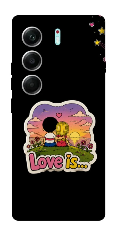 Чохол на Tecno Camon 40 Pro 5G Love is ver.5 фото 1 з 1