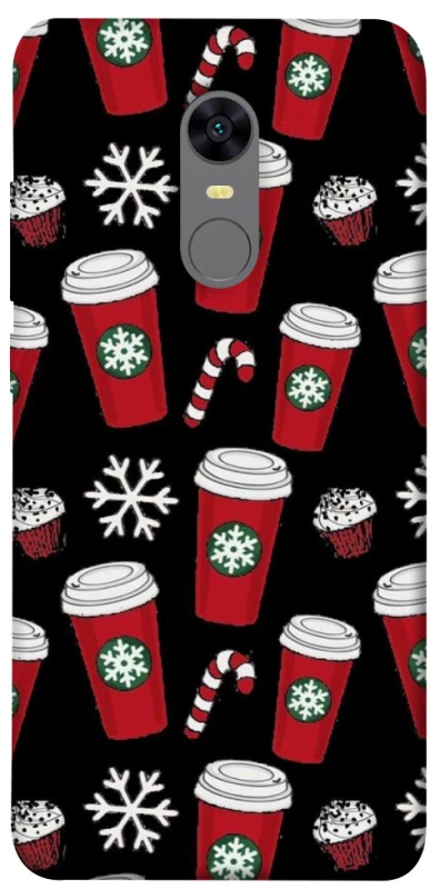 Чехол на Xiaomi Redmi 5 Plus / Redmi Note 5 (Single Camera) Новогодний v40 фото 1 из 1