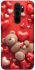 Чехол на Xiaomi Redmi Note 8 Pro bear in hearts фото 1 из 1