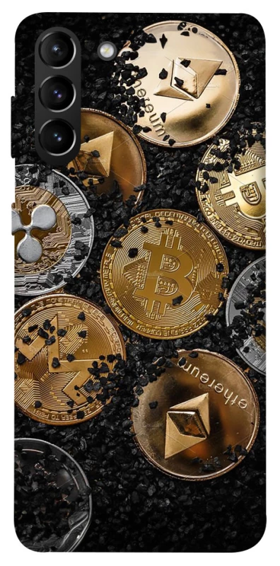 Чехол на Samsung Galaxy S21+ Many coins v2 фото 1 из 1
