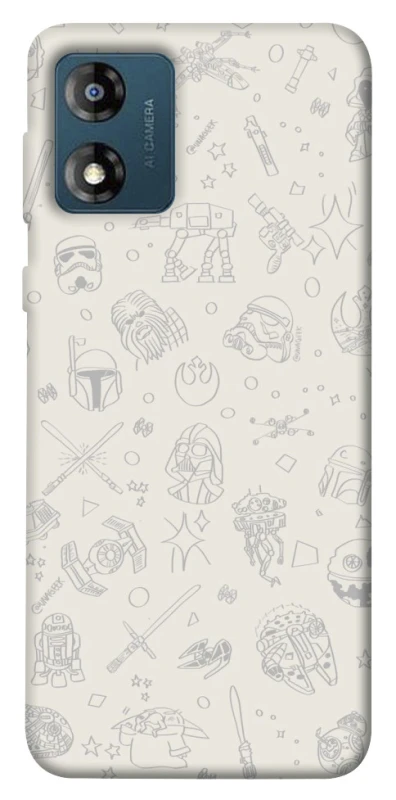 Чохол на Motorola Moto E13 Star Wars background ver.1 фото 1 з 1