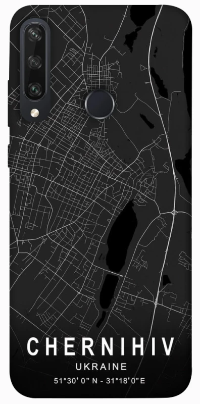 Чехол на Huawei Y6p Chernihiv map фото 1 из 1