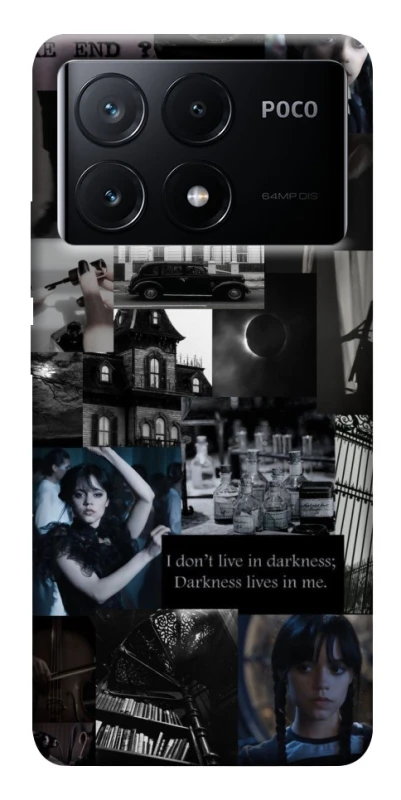 Чехол на Xiaomi Poco X6 Wednesday Collage ver.3 фото 1 из 1