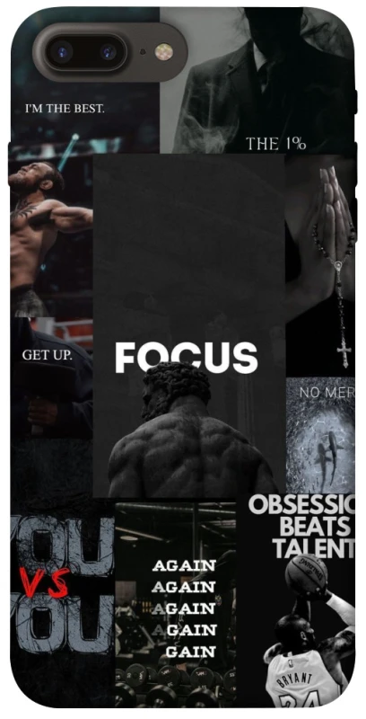 Чехол на Apple iPhone 7 plus / 8 plus Focus collage фото 1 из 1