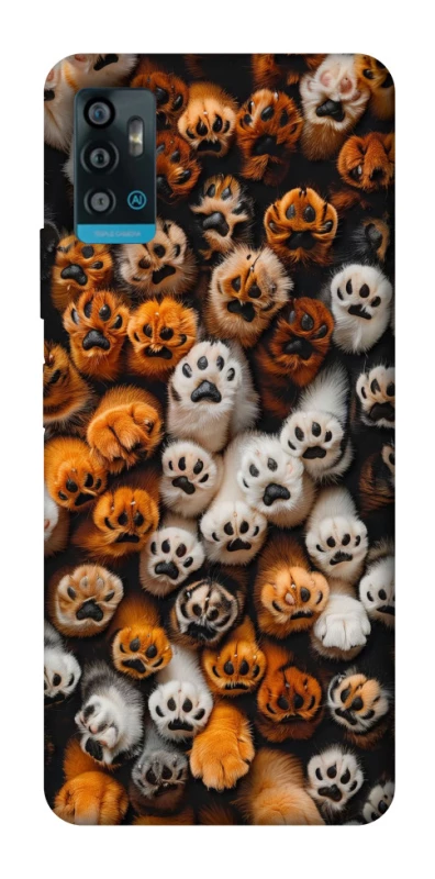 Чехол на ZTE Blade A71 Сat paws фото 1 из 1