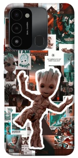 Чехол на TECNO Spark 8C Mini Groot v2 фото 1 из 1