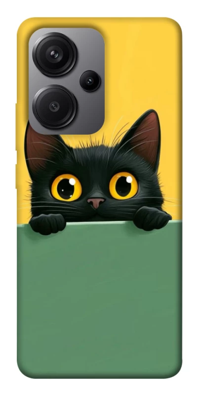 Чехол на Xiaomi Redmi Note 13 Pro+ Black cat v2 фото 1 из 1
