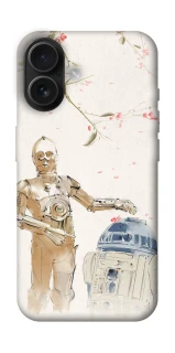 Чохол на Apple iPhone 16 Star Wars robots фото 1 з 1