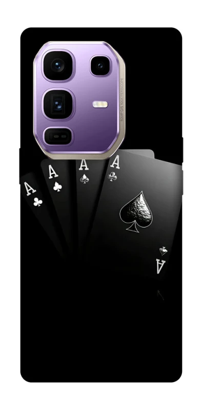 Чехол на Infinix Note 50 Pro+ Black Cards фото 1 из 1