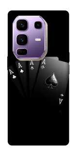 Чехол на Infinix Note 50 Pro+ Black Cards фото 1 из 1