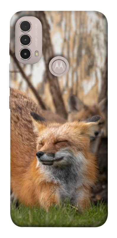 Чехол на Motorola Moto E40 Лиса фото 1 из 1