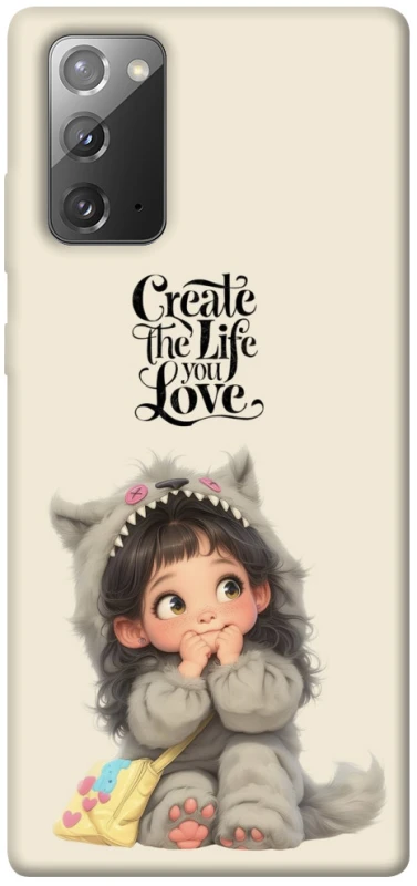 Чохол на Samsung Galaxy Note 20 Create the life you love фото 1 з 1