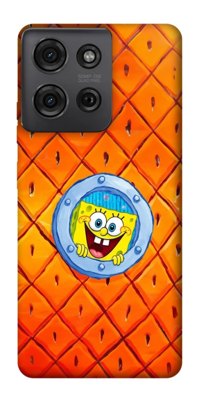 Чохол на Motorola Moto G75 Дім Спанч Боба фото 1 з 1